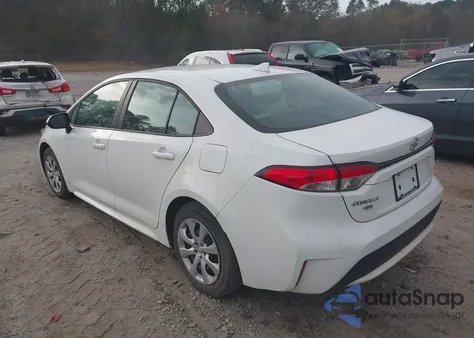 2021 Toyota Corolla Le from USA, damaged, VIN 5YFEPMAE7MP187056